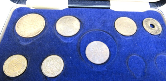 1964 Tokyo Olympic 7-coin set