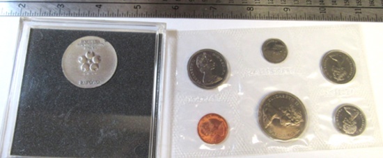 1968 Canada unc. Set, Japan Expo coin