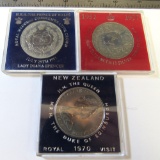 Lady Diana 3-coin set