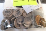 61 tokens and wooden nickels