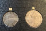 Jamaica Victoria 2 coins