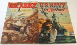 1941-42 saving stamp books, Army & Navy