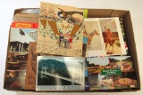 assorted postcards