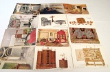 The Queen's Doll House postcards