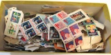 box full of stamps