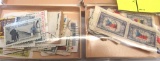 cigar box full of stamps