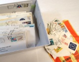 shoebox full of stamps