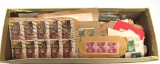 box full of stamps