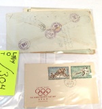 Ceskoslovensko airmail, 1960 Olympics & others