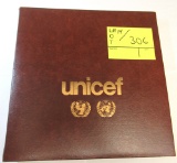 Unicef world flags 1st day of issue in album