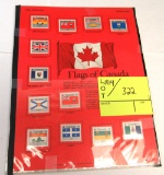 flags of Canada stamps, Art of Japan stamps