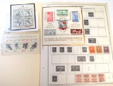 Canal Zone stamps in folder