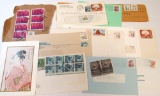 postcards, envelopes