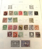 Virgin Island, Japan stamps