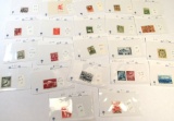 Japan stamps on cards