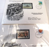US commemorative covers - Japan totally blockaded & others