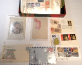 Japan 1st day issues, postcards