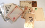 Japan postcards, leather postcard