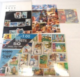 Japan, Burma, UN, Boy Scouts stamps