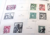 folders of foreign stamps