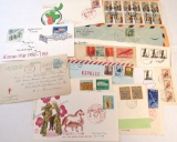 Japan stamps, postcards