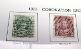 Canada stamps, 1800's