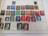Explorer stamp album, collection books
