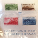 Japan Nat park stamps, 1939, 1950 & 1953