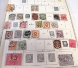 Japan folder of stamps