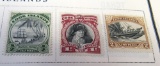 album of world stamps