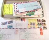 Airmail, cert mail stamps