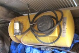 sprayer tank with braket