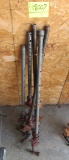 lot of 5 pipe clamps