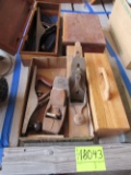 wooden cases and hand planers