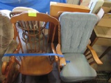 3 rocking chairs