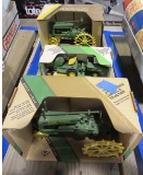 3 JD toy tractors