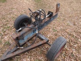 wood splitter on wheels