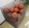 basketballs and bin