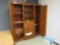 wooden organizer cabinet