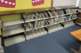 kids books and bookshelf