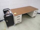 5-drawer desk and cart