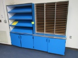 cabinet and shelving