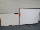 smartboard screen, white board