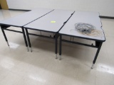 3 computer tables