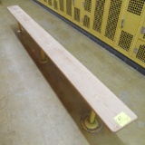 2 locker room benches