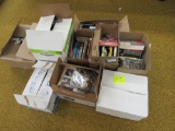 9 boxes of books