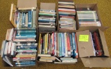 7 boxes of books