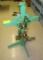 green wooden cross