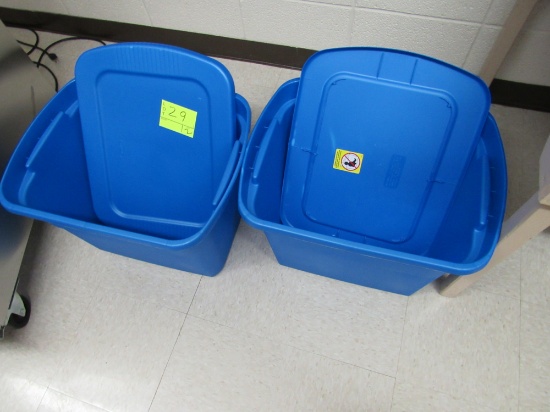 two storage containers