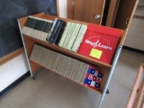 rolling book cart